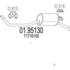 MTS 01.95130 End Silencer